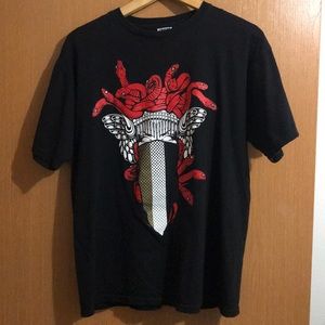 Crooks and Castles Medusa Bandana t-shirt.